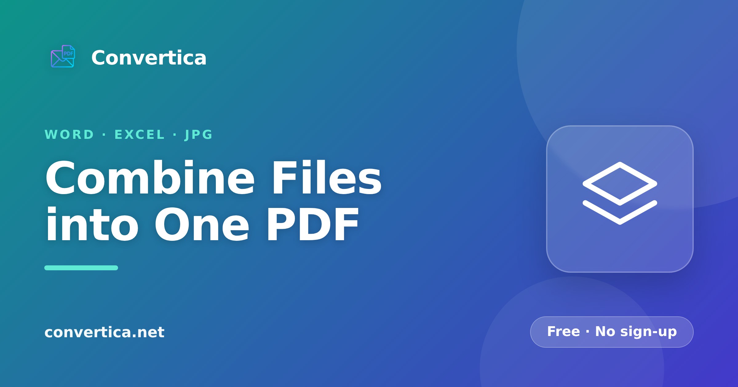 Cómo combinar archivos Word, Excel y JPG en un solo PDF