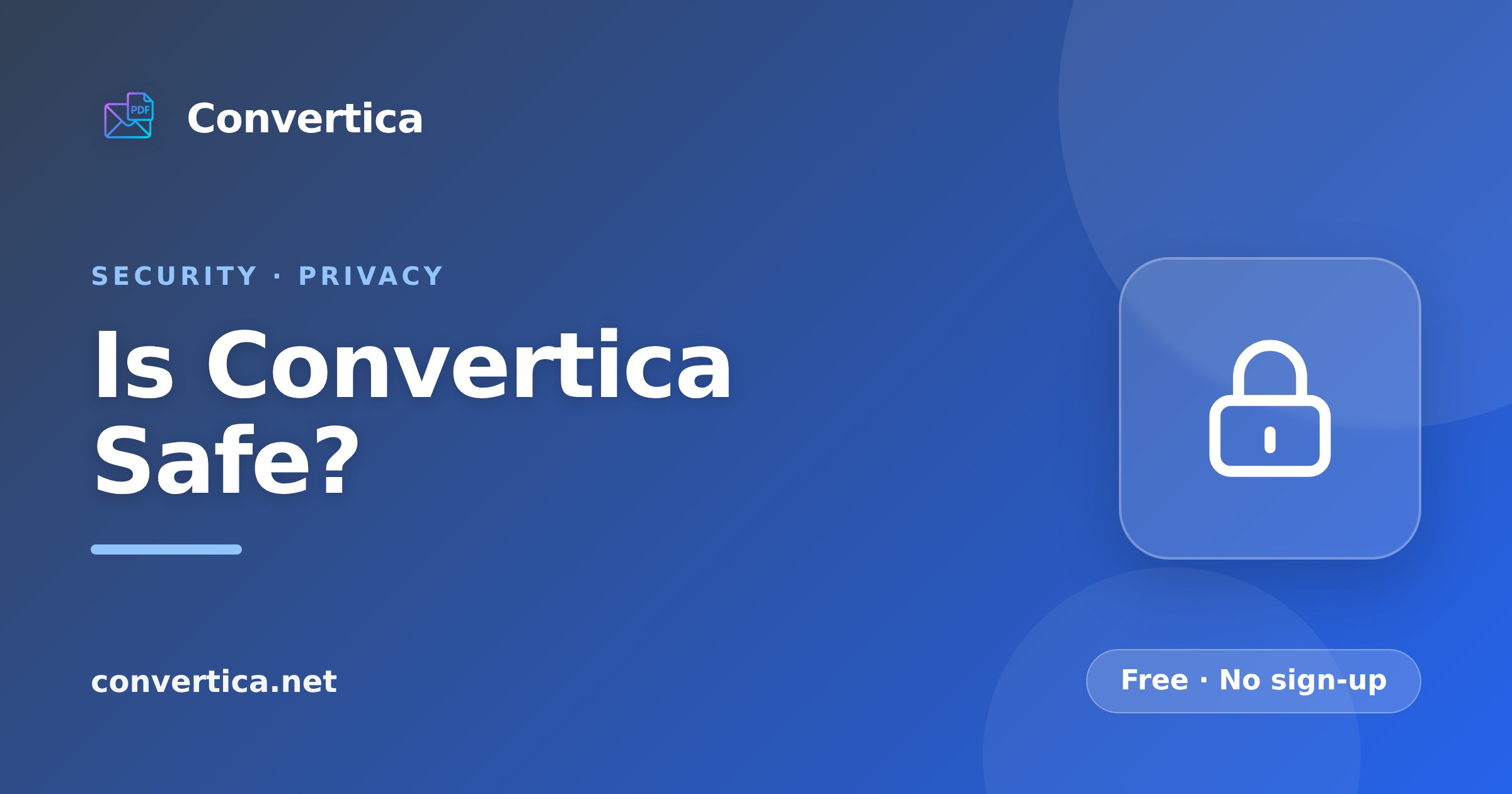 Безопасна ли Convertica? Честно о безопасности и приватности файлов PDF