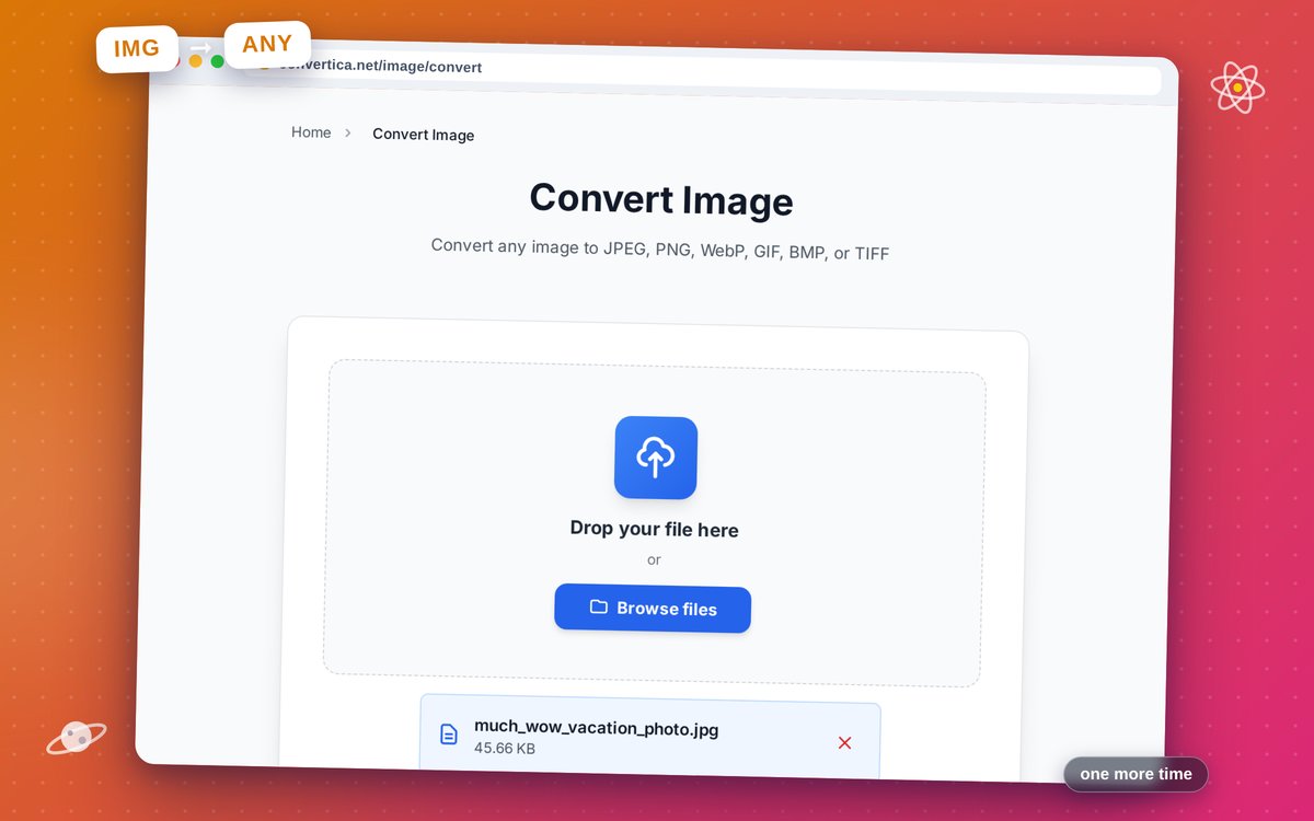 Convert Image — interface screenshot